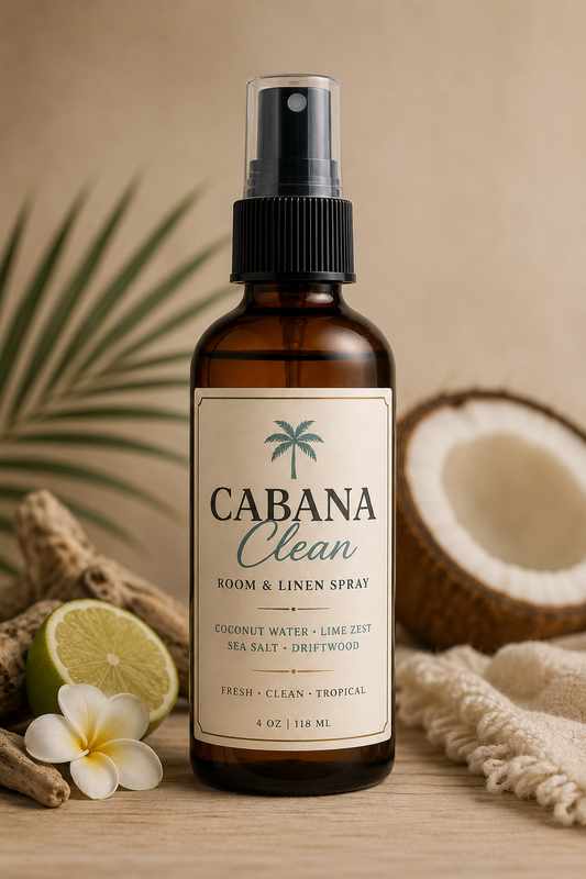 🌴 Cabana Clean – Room & Linen Spray